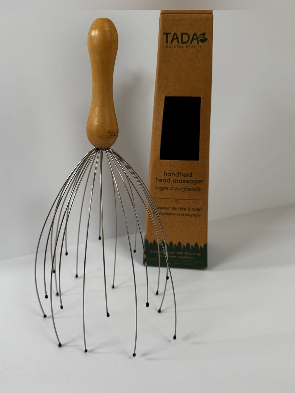 NIB TADA Natural Beauty Handheld Head
Scalp Massager